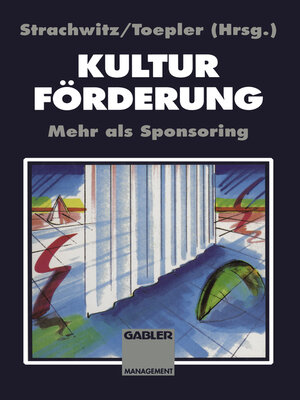 cover image of Kulturförderung